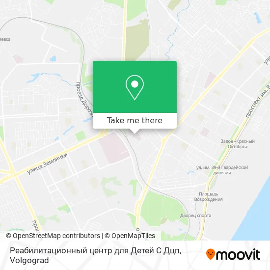 Реабилитационный центр для Детей С Дцп map