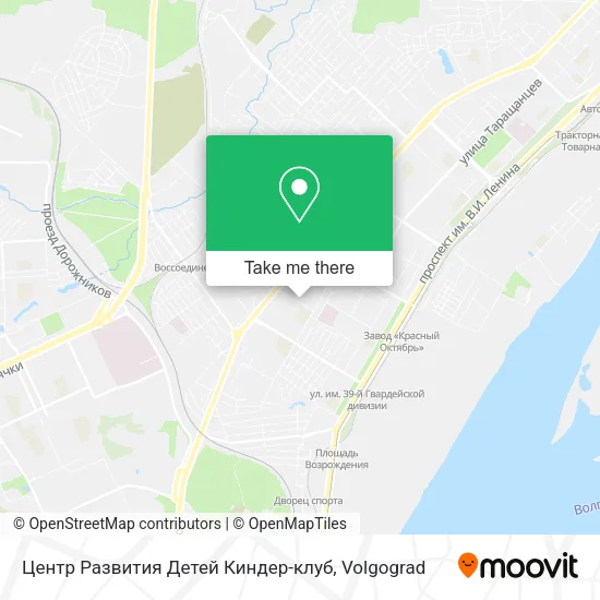 Центр Развития Детей Киндер-клуб map