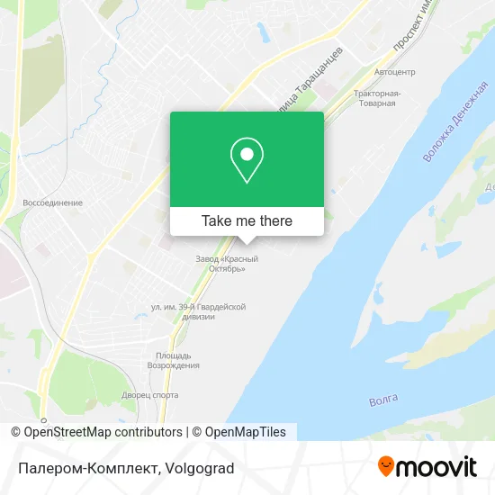 Палером-Комплект map