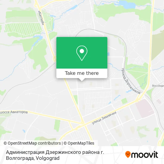 Администрация Дзержинского района г. Волгограда map
