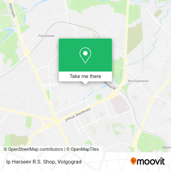 Ip Harseev R.S. Shop map