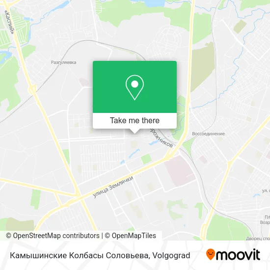 Камышинские Колбасы Соловьева map
