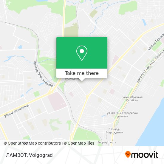 ЛАМЗОТ map