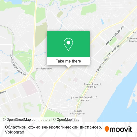 Областной кожно-венерологический диспансер map