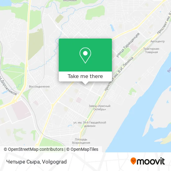 Четыре Сыра map