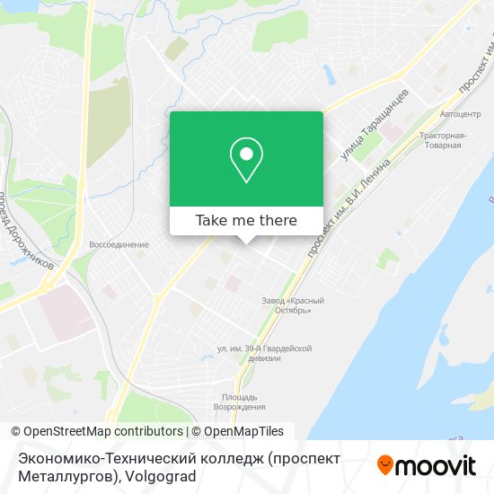 Экономико-Технический колледж (проспект Металлургов) map