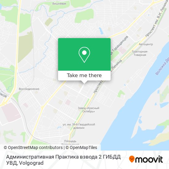 Административная Практика взвода 2 ГИБДД УВД map