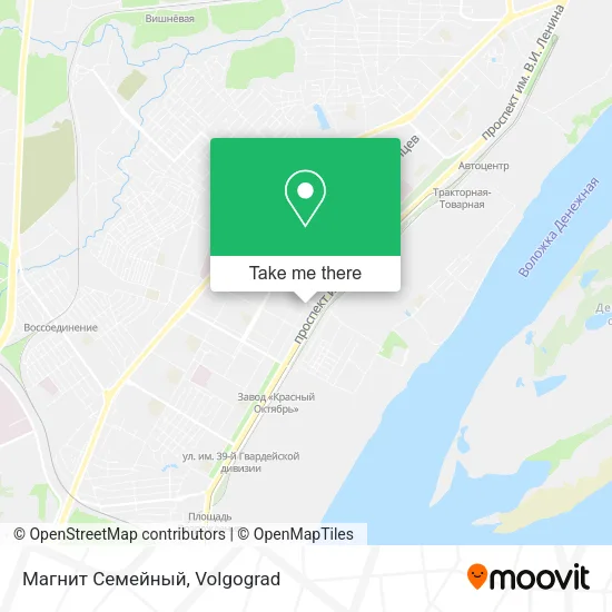 Магнит Семейный map