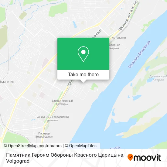 Памятник Героям Обороны Красного Царицына map