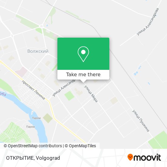 ОТКРЫТИЕ map
