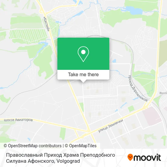 Православный Приход Храма Преподобного Силуана Афонского map