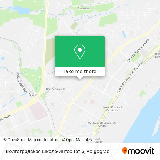 Волгоградская школа-Интернат 6 map