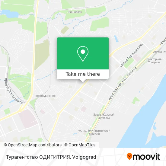 Турагентство ОДИГИТРИЯ map