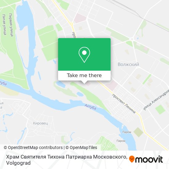 Храм Святителя Тихона Патриарха Московского map