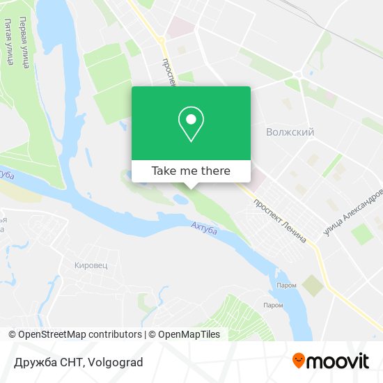 Дружба СНТ map