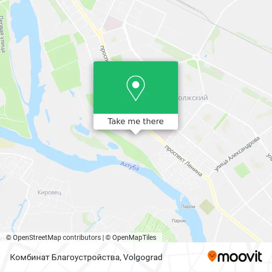 Комбинат Благоустройства map