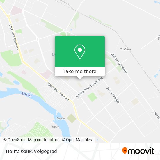 Почта банк map