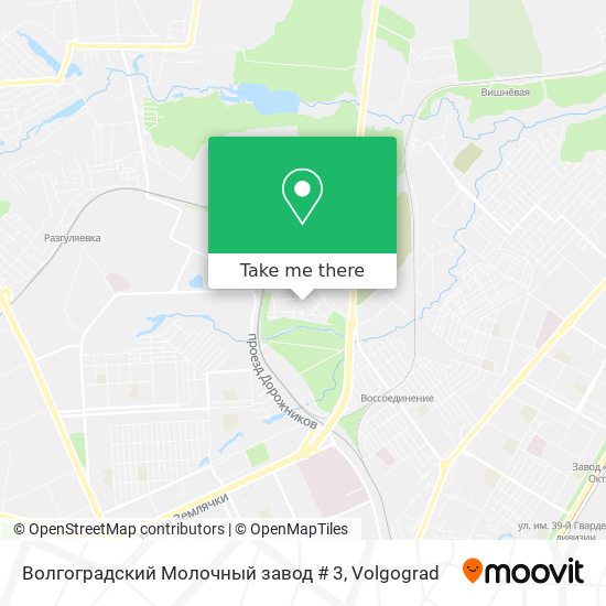 Волгоградский Молочный завод # 3 map