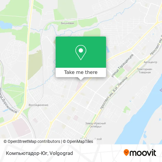 Компьютадор-Юг map