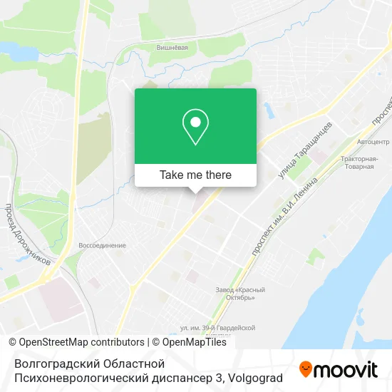 Волгоградский Областной Психоневрологический диспансер 3 map