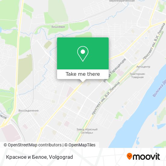 Красное и Белое map