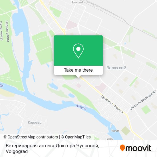 Ветеринарная аптека Доктора Чулковой map