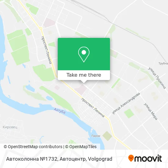 Автоколонна №1732, Автоцентр map