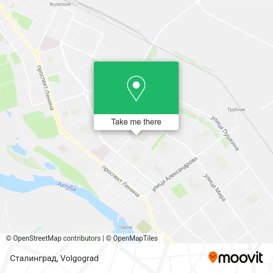 Сталинград map