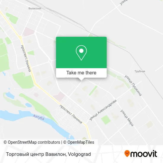 Торговый центр Вавилон map
