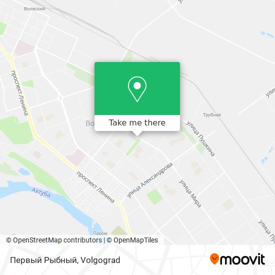 Первый Рыбный map