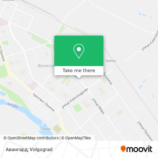 Авангард map