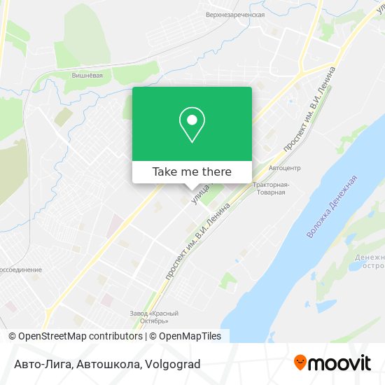 Авто-Лига, Автошкола map