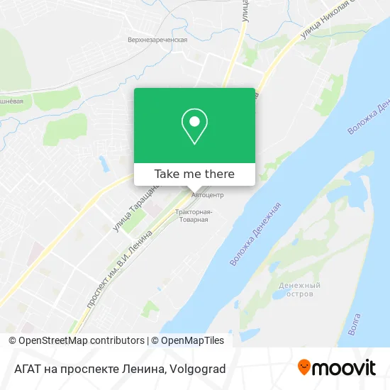 АГАТ на проспекте Ленина map