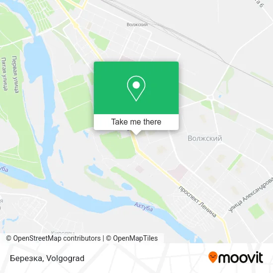Березка map
