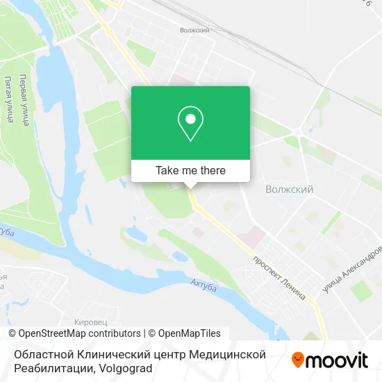 Областной Клинический центр Медицинской Реабилитации map