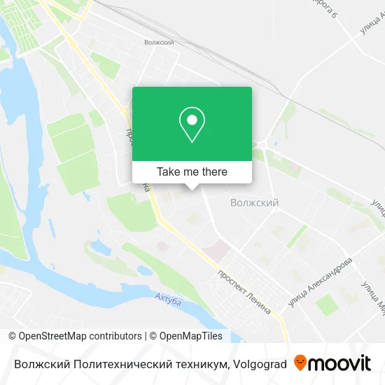 Волжский Политехнический техникум map