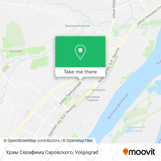 Храм Серафима Саровского map