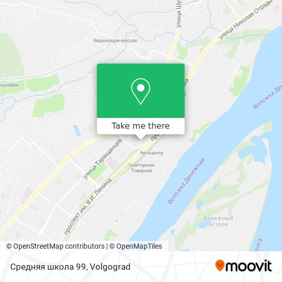 Средняя школа 99 map