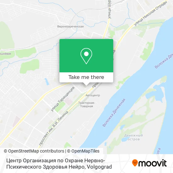 Центр Организация по Охране Нервно-Психического Здоровья Нейро map