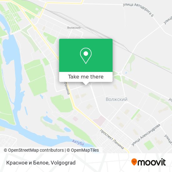 Красное и Белое map