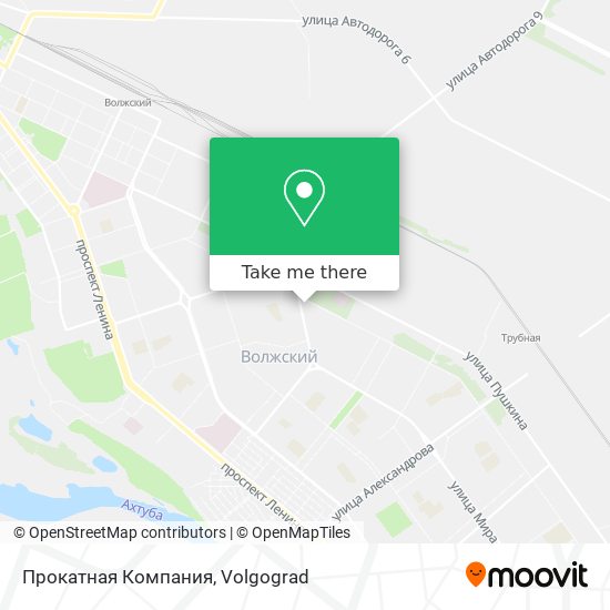Прокатная Компания map