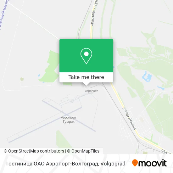 Гостиница ОАО Аэропорт-Волгоград map