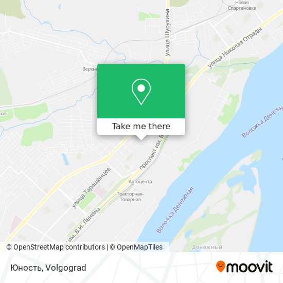 Юность map
