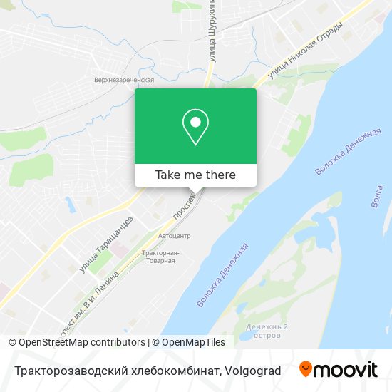 Тракторозаводский хлебокомбинат map