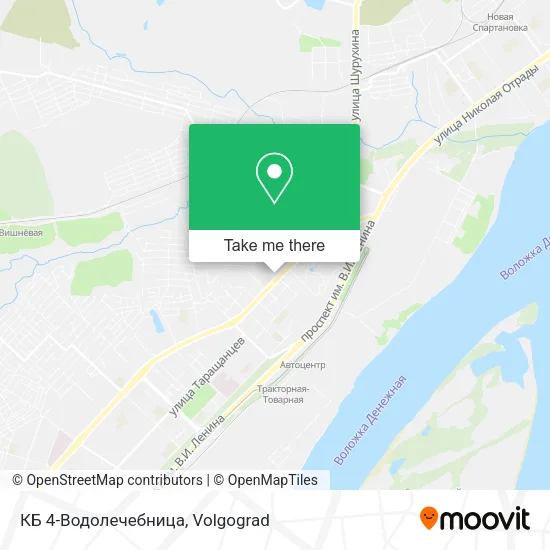 КБ 4-Водолечебница map