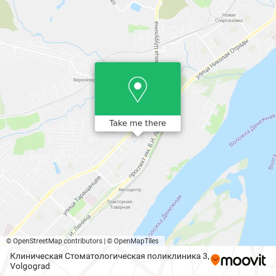 Клиническая Стоматологическая поликлиника 3 map