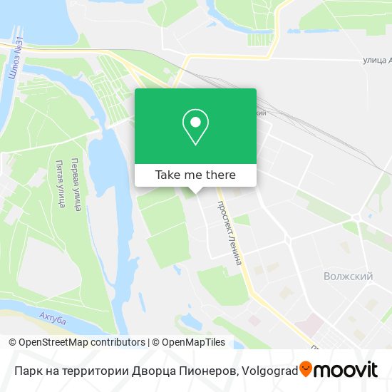 Парк на территории Дворца Пионеров map