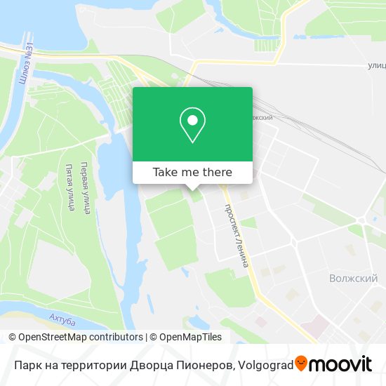Парк на территории Дворца Пионеров map