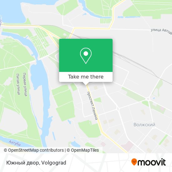 Южный двор map
