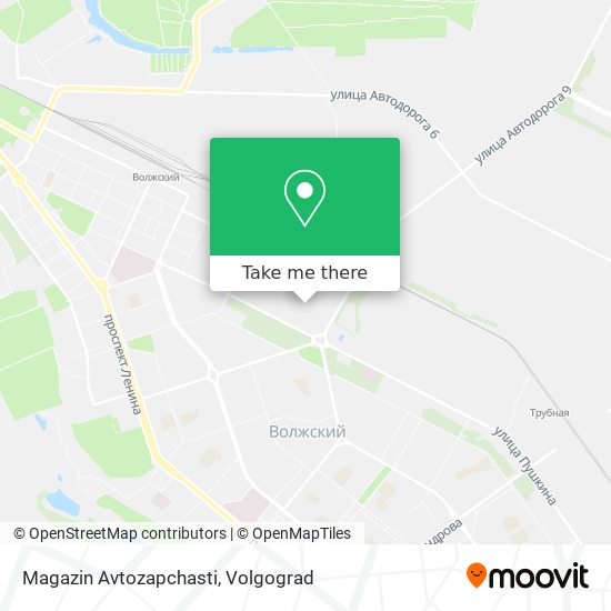Magazin Avtozapchasti map